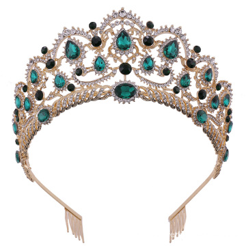 Tiara Wedding Dress Accessories Party Crown Plug-in Comb